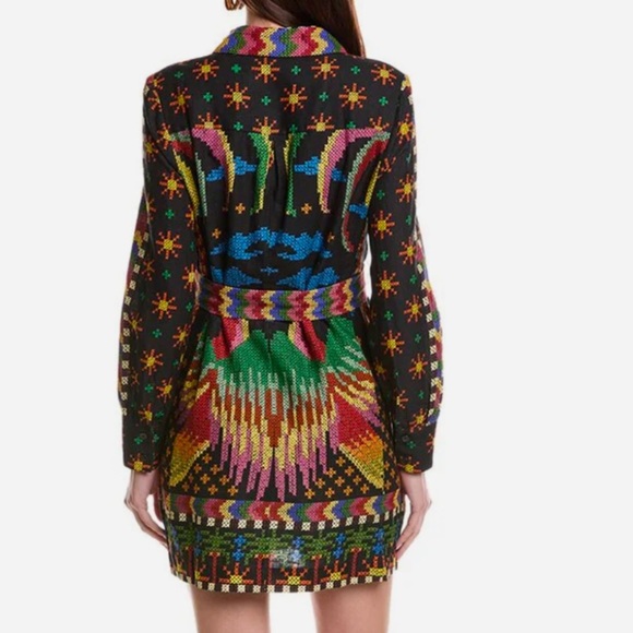 FARM Rio Multicolor Patterned Mini Dress - Picture 3 of 12